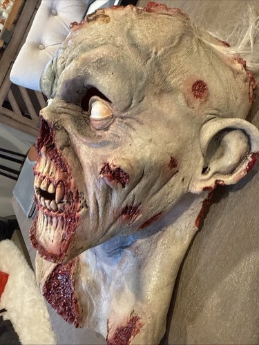 Ghoulish Productions Rotting Death Latex Gesichtsmaske Horror Halloween Cosplay - Bild 4 von 8