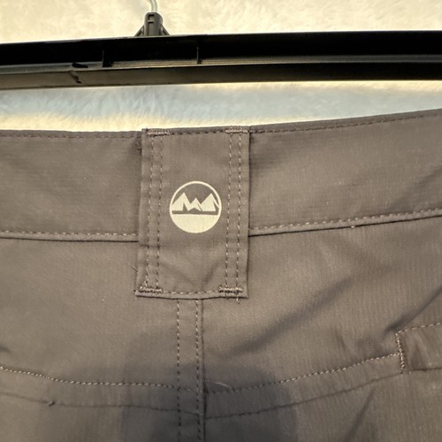 Wrangler Shorts Men's 46 Flex Waist Lightweight Outdoor Active Hiking Dark Gray - Picture 6 of 10