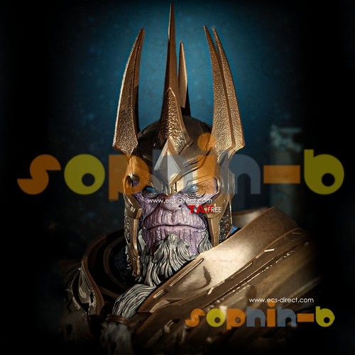 King Thanos Resin 40cm Model Kit Unpainted 3d Print Garage Kit Statue Figure - Picture 3 of 6