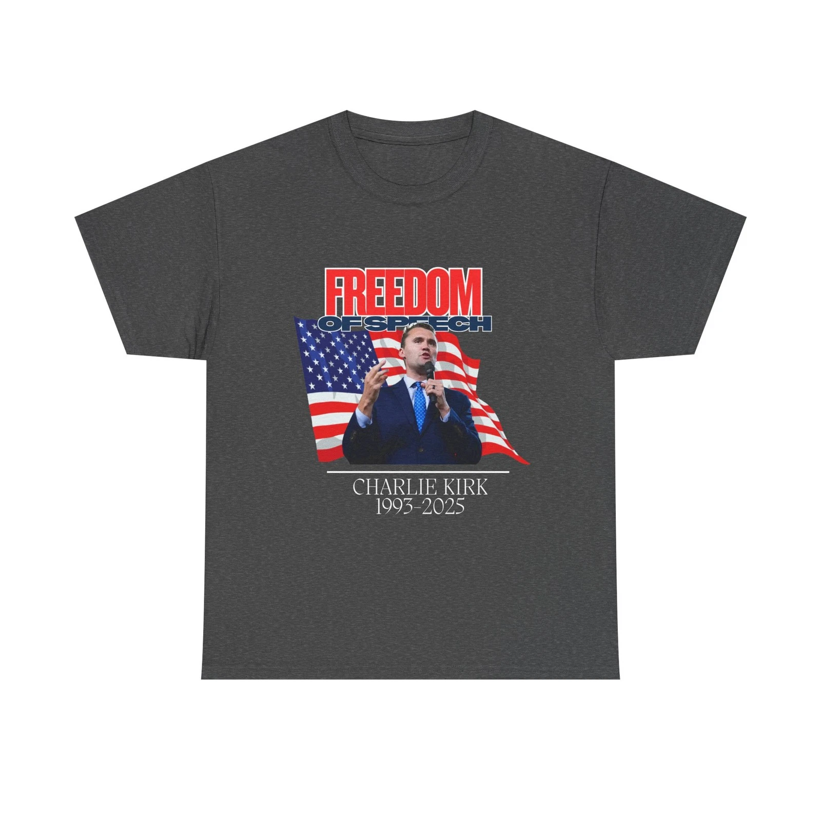 Charlie Kirk Freedom of Speech T-Shirt
