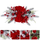 Wreath Christmas Glowing Decoration Decor Glowing Wreath Party Decors
