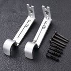  2 PCS Mittlere Stützhalterungen Vorhangstangen Vorhangstangenhalter