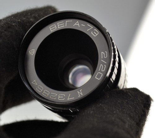 NEAR EXC! C-MOUNT SOVIET USSR VEGA-7E LENS f2/20, FOR MIRRORLESS CAMERAS (1) - Picture 7 of 9