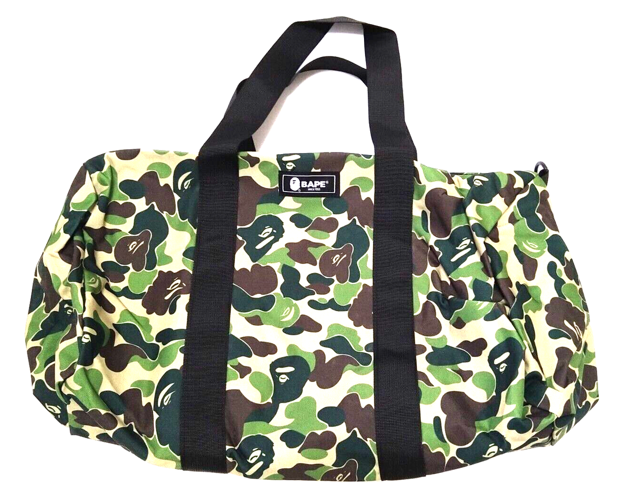 A Bathing Ape Boston Big Duffle Bag 2020 Spring collection