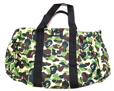 【A・BATHING APE】ABC CAMO BOSTON BAG BAPE Boston Bag Fire Camo flame a bathing ape NIGO | eBay