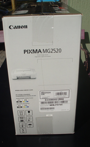 Canon PIXMA MG2520 Inkjet All-in-One Color Photo Printer 8330B002 NEW SEALED BOX - Picture 4 of 6
