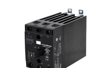 DR6760D25P Crydom Relays, DR67 Series SSR Relay, 3-Phase, DIN Rail Mount,