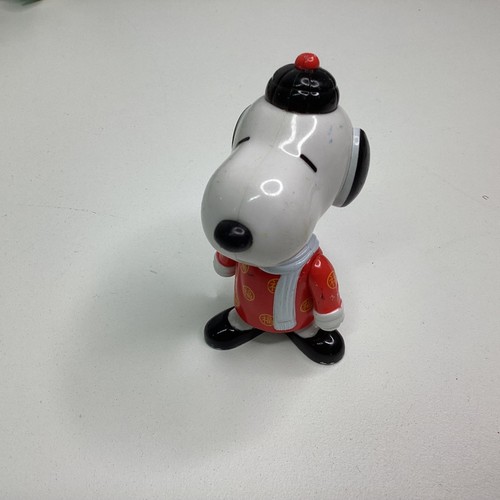 19x 1999 McDonalds World Tour Snoopy Figures 3" + 1x Snoopy Plush (E6) W#939 - Picture 4 of 10