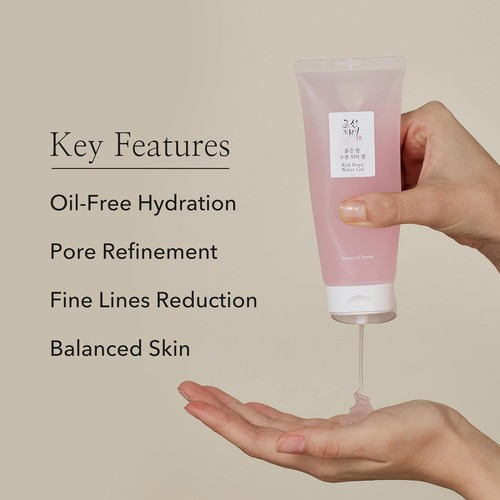 Beauty of Joseon Red Bean Water Gel 100ml – Oil-Free Moisturizer for Oily Skin - Picture 3 of 6