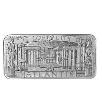 Mason Mint Lost City of Atlantis & Poseidon Ocean Emporer 1 oz