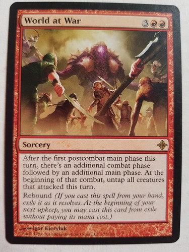 MtG Seize the Day + Xenagos, God of Revels + World at War ×1 - NEXT DAY SHIPPING - Picture 4 of 5