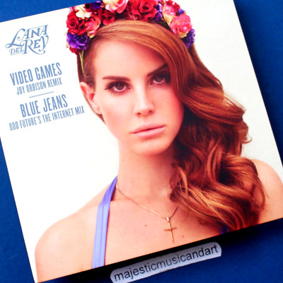 LANA DEL REY FIRST SINGLE 7'' VINYL 2011 ORIGINAL VIDEO GAMES BLUE JEANS RARE
