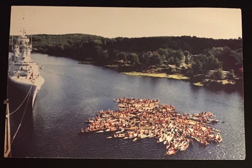 Lahave River Valley Festival Bridgewater Nova Scotia Canada Vintage Postcard