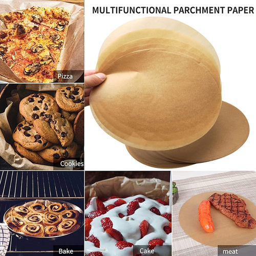 150 Sheets round Baking Parchment Paper, 6, 8, 10 Inch Non-Stick Cake Pan Parchm - Picture 5 of 12