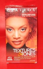 Clairol Professional Textures and Tones Permanent Hair Color Blazing Burguny 4VR