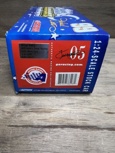 ACTION RACING DIECAST NASCAR 1/24 MICHAEL WALTRIP #99 AARON'S DREAM Come 2005 - Picture 3 of 4