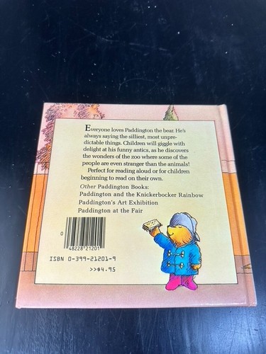 Paddington At The Zoo Paddington Bear by Michael Bond (1973, Hardcover) - Picture 5 of 5
