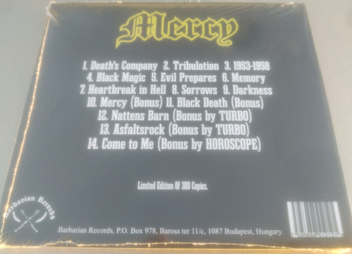 MERCY KING DOOM Ltd 300 DIGIPAK-CD BLACK SABBATH CANDLEMASS - Picture 5 of 5