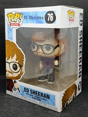 Funko Pop! Rocks #76 Ed Sheeran Vaulted Rare | eBay