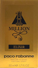PACO RABANNE 1 MILLION ELIXIR PARFUM INTENSE FOR MEN 1.7 Oz / 50 ml BREND NEW  