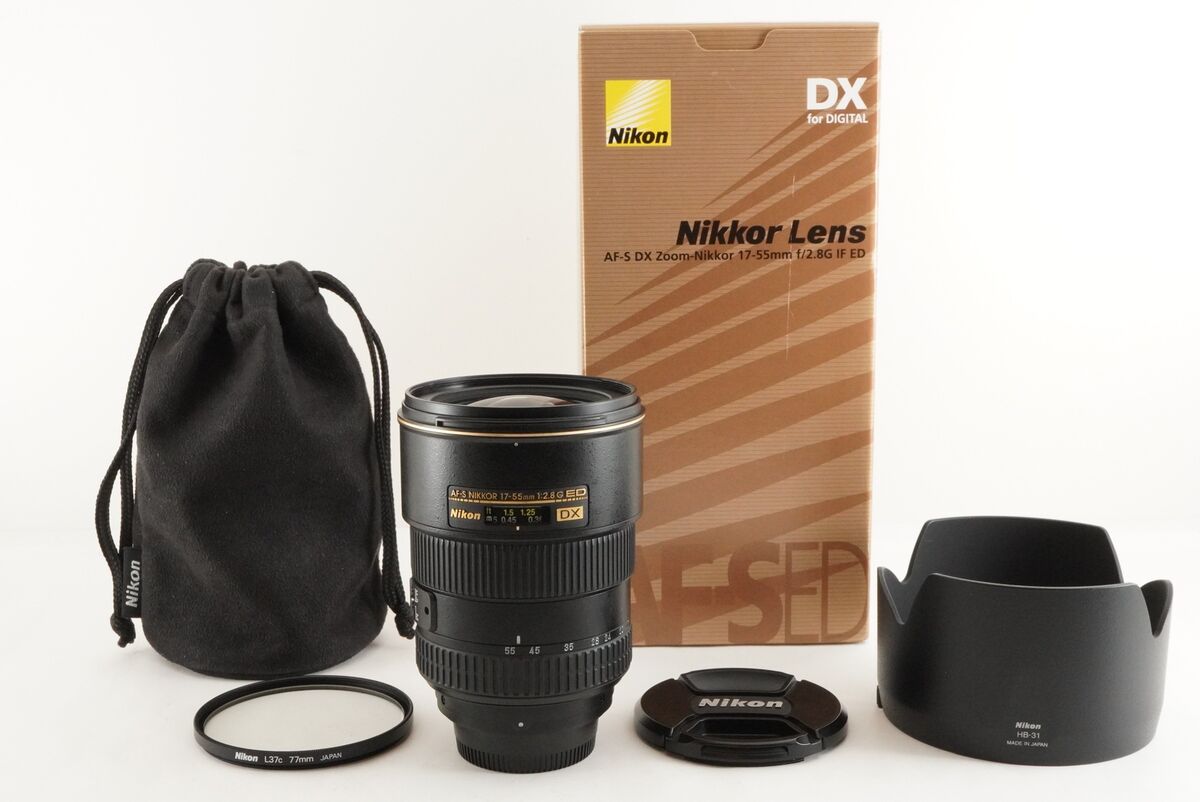 Nikon AF-S DX Zoom-Nikkor 17-55mm F2.8 G IF ED In Box AF Nikon AF-S DX Zoom-Nikkor 17-55mm F2.8 G IF ED In Box AF