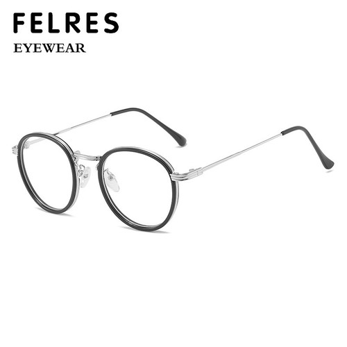 Hombres Mujeres Gafas de lectura redondas de metal Gafas presbicias de alta resistencia +4,0 +4,5 - Imagen 3 de 22