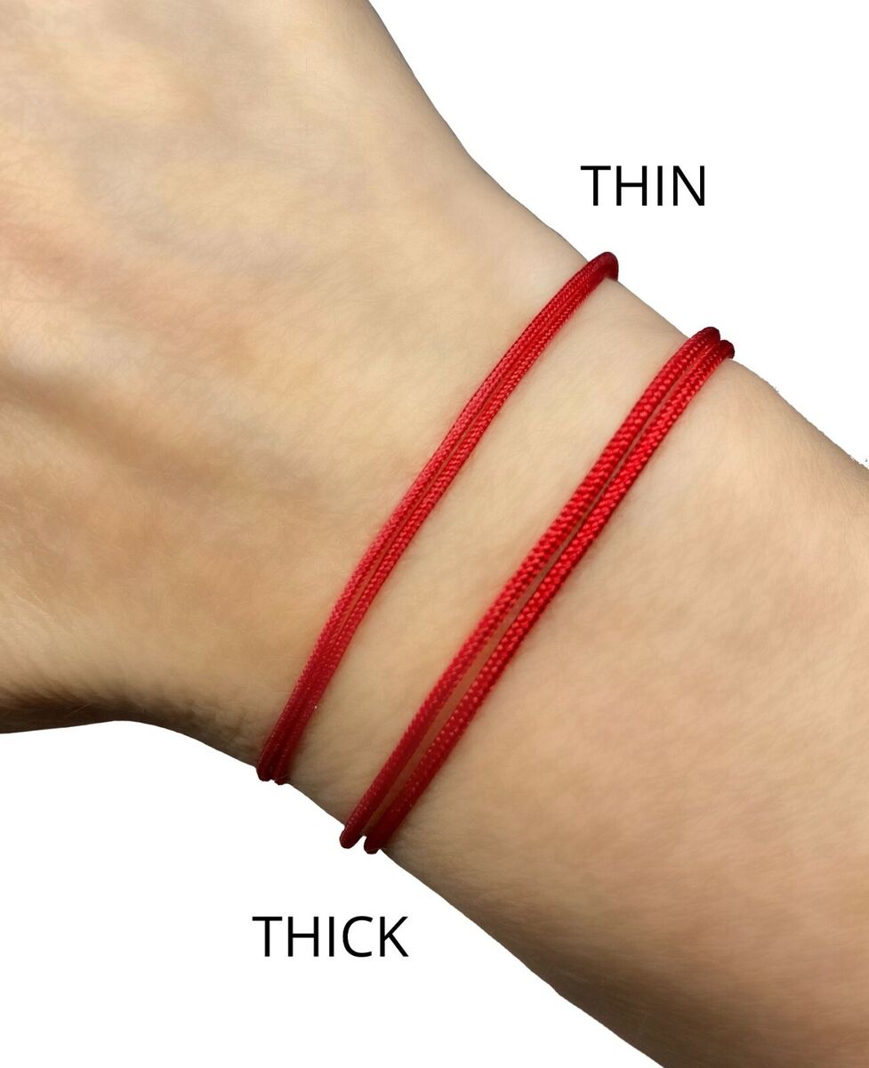 Red String Bracelet Mens Cord Surfer Bracelet Gift Women Protection  Kabbalah USA