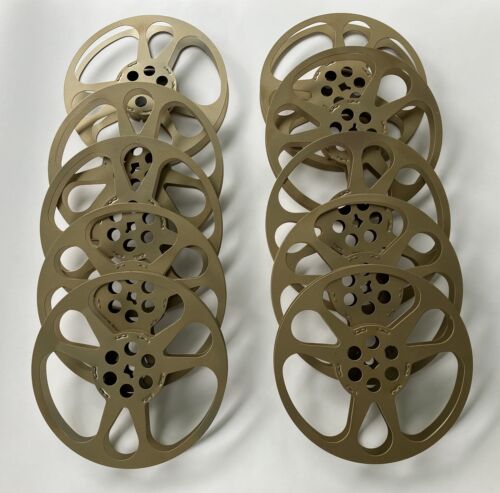 10-16 mm 400' LEERE METALLFILMROLLEN GOLDBERG BROS. GOLD SEHR SCHÖN