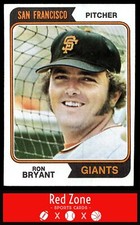 1974 Topps - #104 Ron Bryant EX+