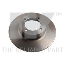 NK 2x Bremsscheibe Ø252 mm Voll für Skoda 105120 742 1.0 1.2 744 110 Coupe