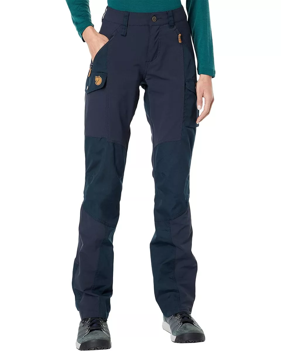 Fjallraven L106713 Womens Dark Navy Nikka Curved Trousers Size 30