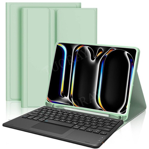 Funda con teclado táctil para iPad Air Pro 11" 2024 10º 9º 8º 7º 6º Gen - Imagen 28 de 47