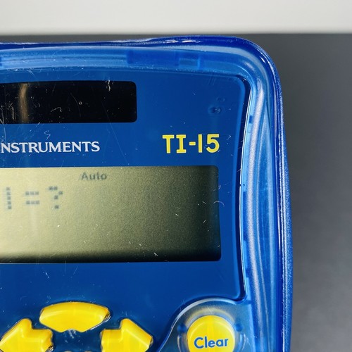 Texas Instrument TI-15 solarbetriebener Taschenrechner elementar getestet - Bild 3 von 6
