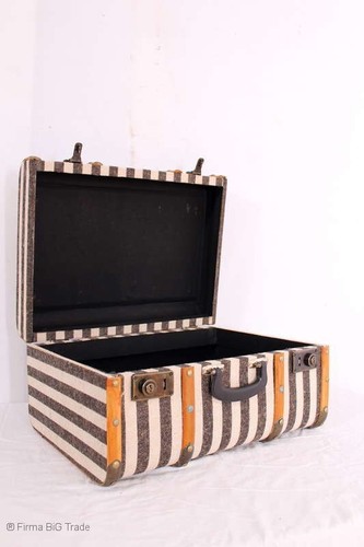 VINTAGE! 3 Dekorative Holzkoffer Oldtimer Koffer Geschenkkisten Weinkisten Holzl - Bild 11 von 23