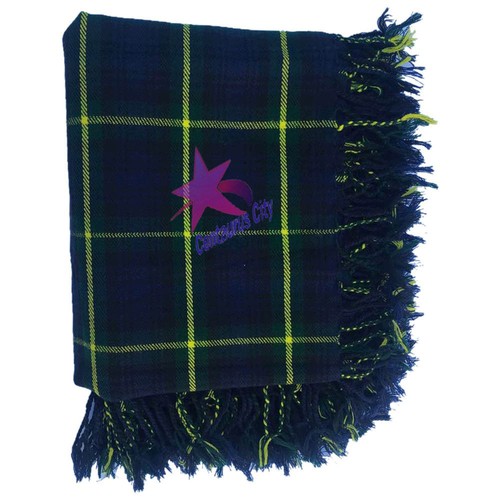 CC Neu Scottish Piper's Kilt Fly Plaid mit Stein Brosche/Kilt Fly Plaid Brosche - Bild 14 von 43