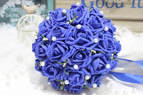Bridal Bouquet Wedding Flower Wedding Bouquet Holding Flowers - Picture 14 of 38