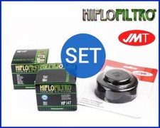 2x Hiflo Ölfilter HF147 + Ölfilterschlüssel für Kymco UXV 500 4x4