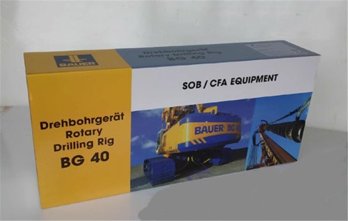 para BYMO para Bauer BG 40 para plataforma de perforación rotativa Sob 1/50 camión modelo preconstruido - Imagen 7 de 9