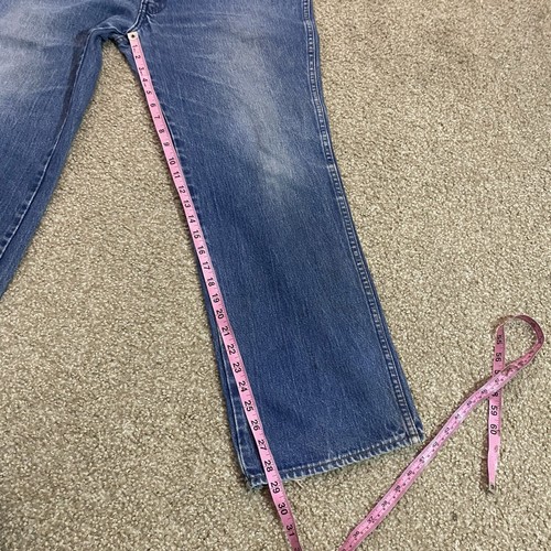 Vintage Levi's For Cowboys 557 Jeans 40x29 Made In USA 80s Denim Western Bootcut - 第 5/9 張圖片