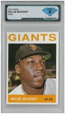 1964 Topps WILLIE MCCOVEY #350 💎 DSG 9 Mint