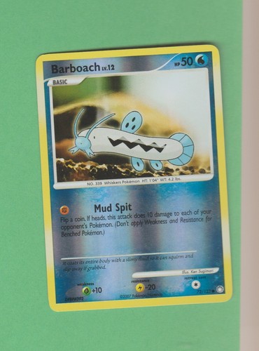 Barboach 72/123 Reverse Holo Mysteriöse Schätze Pokémon TCG