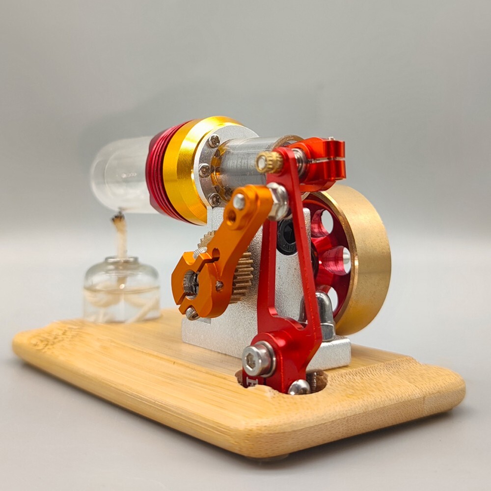 Mini Stirling Engine Model Motor Kit DIY Educational Toys Electricity Generator