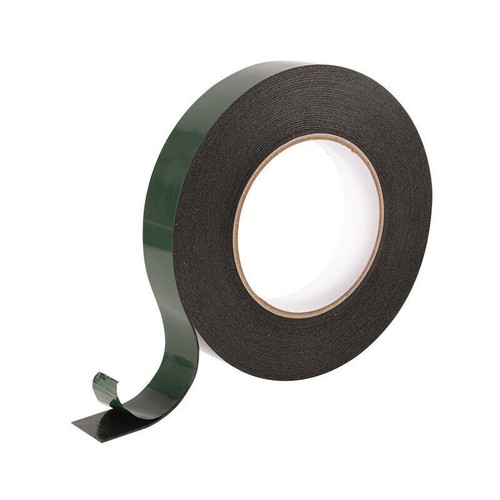 Double Sided Foam Automotive Permanent Self Adhesive Car Trim Body Tape Black - Picture 17 of 22