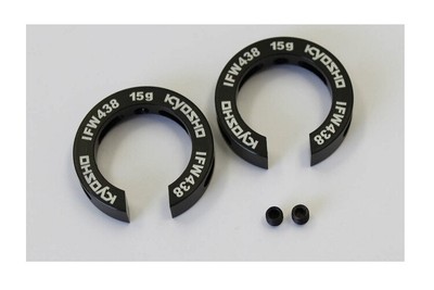 Kyosho IFW438-15 Rear Hub Carrier 15g Weights (2) Inferno MP9 | eBay
