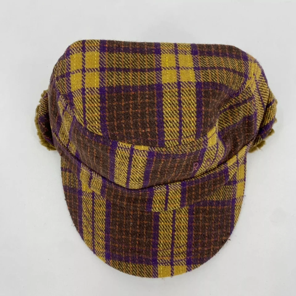 Roxy Sombrero con Correa para Mujer Talla Única Multicolor Estampado a Cuadros Calentadores de Oreja Gorra de Invierno Foto 2 de 4