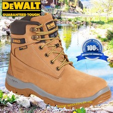 dewalt titanium safety boots honey