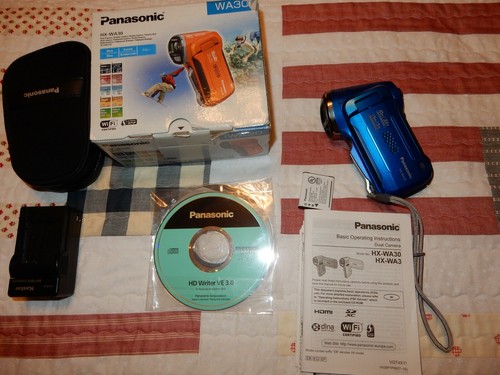 PANASONIC HX-WA30 (RARE BLUE) - Picture 1 of 10