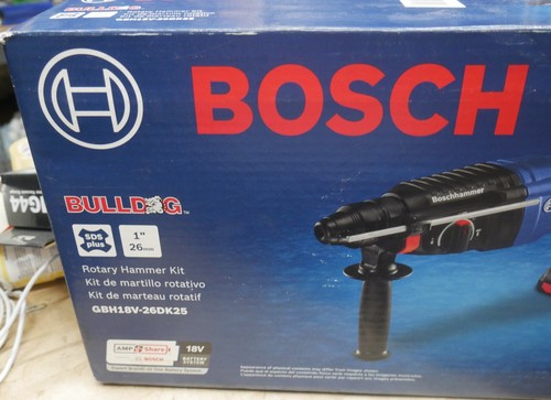 Bosch GBH18V-26DK25 18V EC Brushless SDS-plus Bulldog 1 In Rotary Hammer Kit NEW - Picture 2 of 8