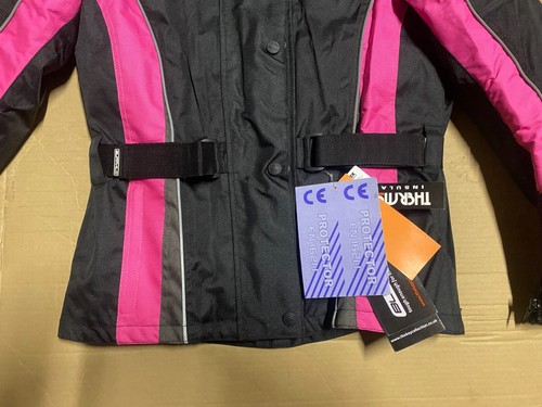 Buffalo Ladies Textile W/P Motorcycle Jacket UK 12 = 36" to 37" chest (HGB#6) - Picture 20 of 24