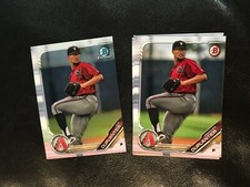 2019 Bowman BP-67 Jonathan Duplantier 5 count 1 chrome 4 base lot Diamondbacks